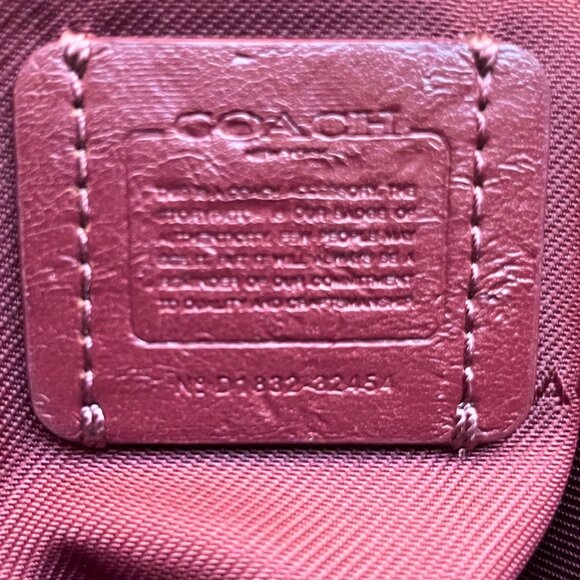 Coach Kitt Floral Print Messenger Crossbody Bag | Pink - Picture 4 of 4